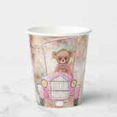 Teddy Bear Cup Papieren Bekers (Achterkant)
