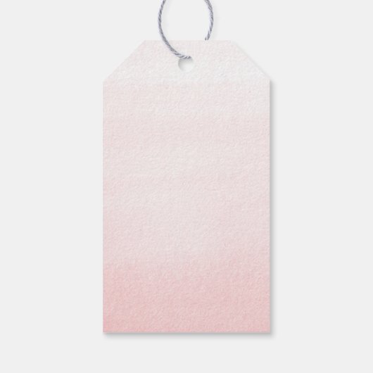 Teddy Bear Cute Boho Baby shower Dank u wel Cadeaulabel (Achterkant)