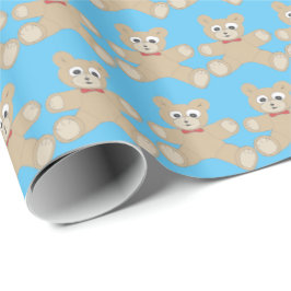 Teddy Bear Cute Pattern Cadeaupapier