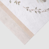 Teddy Bear Cute Whimsy Schattig Eenvoudige hand ge Tissuepapier (Detail)