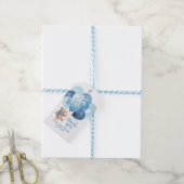 Teddy Bear Dank je Baby shower voor cadeautjes Lab Cadeaulabel (Met Touw)