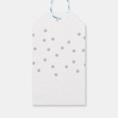 Teddy Bear Dank je Baby shower voor cadeautjes Lab Cadeaulabel (Achterkant)