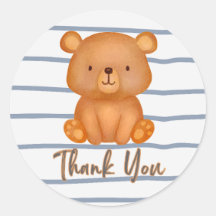 Teddy Bear Dank u Sticker