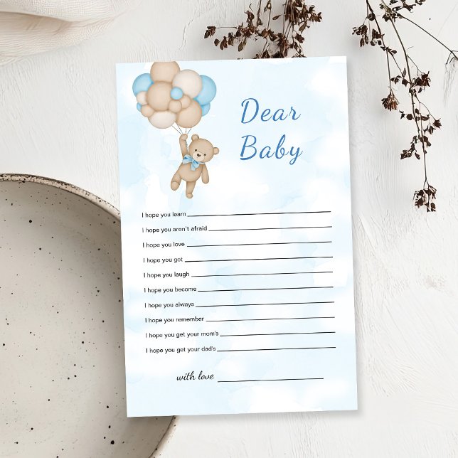 Teddy Bear Dear Baby Wishes for baby (Creator heeft geüpload)