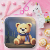 Teddy Bear Design Paper Bord (Feest)