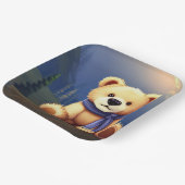 Teddy Bear Design Paper Bord (Gebogen)