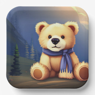 Teddy Bear Design Paper Bord