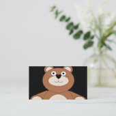 Teddy Bear Design Visitekaartje (Staand voorkant)