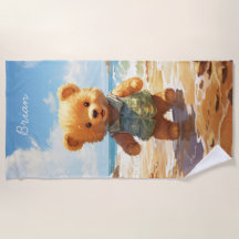 Teddy Bear Design Zwembad en strandhanddoeken voor