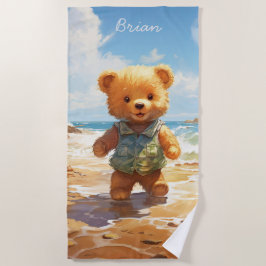 Teddy Bear Design Zwembad en strandhanddoeken voor Strandlaken