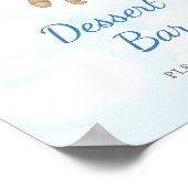 Teddy Bear Dessert Bar Poster (Hoek)