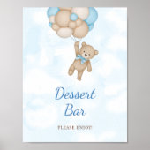 Teddy Bear Dessert Bar Poster (Voorkant)