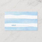 Teddy Bear Diaper Raffle Baby shower Enclosure Car Informatiekaartje (Achterkant)