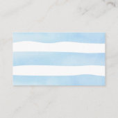 Teddy Bear Diaper Raffle Baby shower Informatiekaartje (Achterkant)