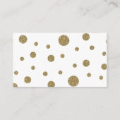 Teddy Bear Diaper Raffle Ticket Enclosure Card Informatiekaartje (Achterkant)