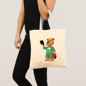 Teddy Bear Doctor Canvas tas (Voorkant (product))