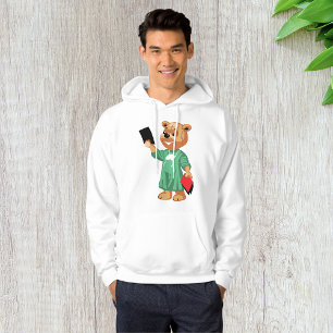 Teddy Bear Doctor Mannen Hoodie