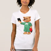 Teddy Bear Doctor Vrouwen T-shirt (Voorkant)