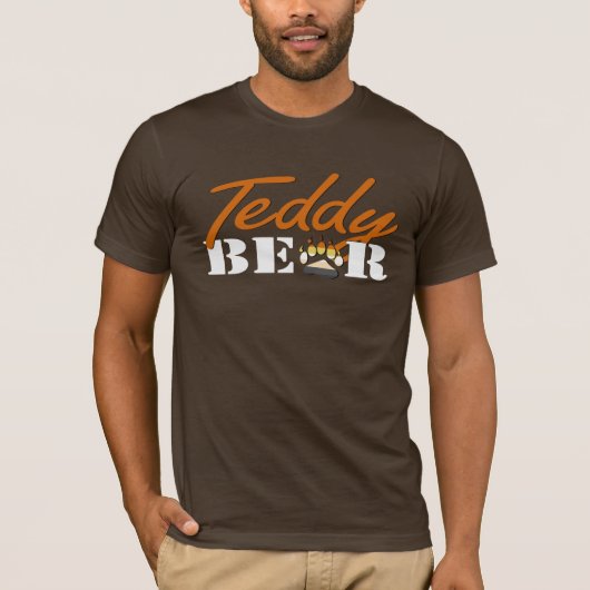 Teddy Bear - Donker T-shirt (Voorkant)