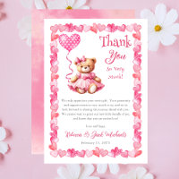 Teddy Bear Een Kleine Liefje Meisje Baby shower