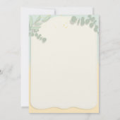  Teddy Bear Eerste uitnodiging (Achterkant)