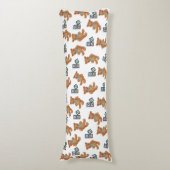 Teddy Bear en ABC Body Pillow Lichaamskussen (Voorkant Verticaal)