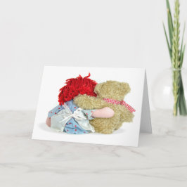 Teddy Bear en Rag Doll krijgen snel goed Kaart