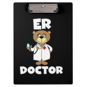 Teddy Bear ER Doctor Klembord (Voorkant)