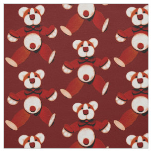 Teddy Bear Fabric Feestelijke Beer Stoffen