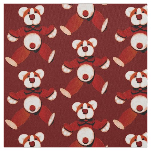 Teddy Bear Fabric Feestelijke Beer Stoffen (Swatch)
