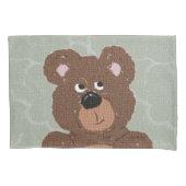 Teddy Bear Face Kussensloop (Voorkant)