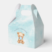 Teddy Bear Favoriet Box, aangepaste tekst en foto Bedankdoosjes (Achterkant)