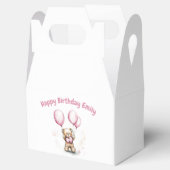 Teddy Bear Favoriete Boxen voor Verjaardag Bedankdoosjes (Geopend)