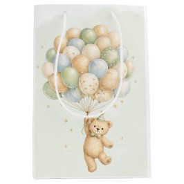Teddy Bear First Birthday Party Favor Bags Medium Cadeauzakje