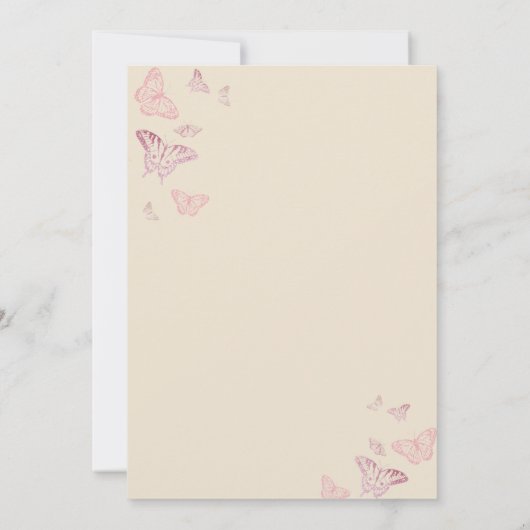 Teddy Bear First Birthday Party Invitation Kaart (Achterkant)