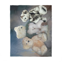 Teddy Bear fleece deken