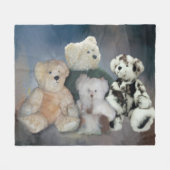 Teddy Bear fleece deken (Voorkant (Horizontaal))