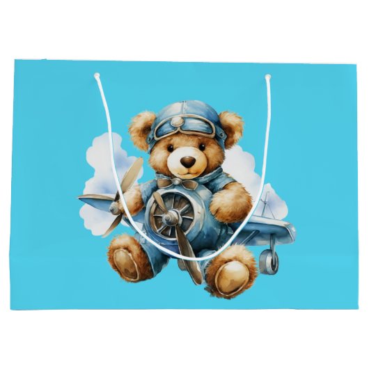 Teddy Bear Flyer Groot Cadeauzakje (Achterkant)