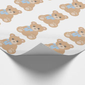 "Teddy Bear" for Boys Cadeaupapier (Hoek)
