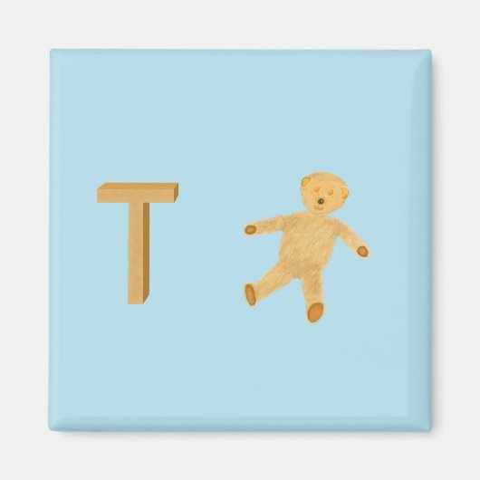 Teddy Bear Fridge Magnet (Voorkant)