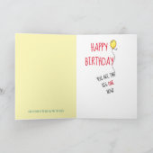 Teddy Bear gaat er eentje maken! Gelukkige verjaar Kaart (Binnen)