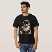 Teddy bear gangster t-shirt (Voorkant volledig)