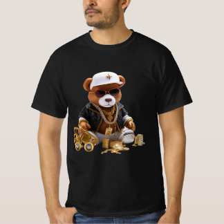Teddy bear gangster t-shirt