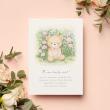 Teddy Bear Garden Classic Baby shower