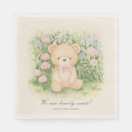 Teddy Bear Garden Classic Baby shower Servet