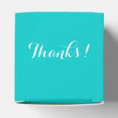 Teddy Bear Gender Neutral Baby shower Bedankt Bedankdoosjes (Bovenkant)