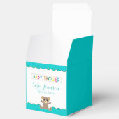 Teddy Bear Gender Neutral Baby shower Bedankt Bedankdoosjes (Geopend)