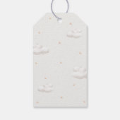 Teddy Bear Gender Neutral Baby shower Cadeaulabel (Achterkant)