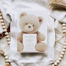 Teddy Bear Gender Neutral Baby shower