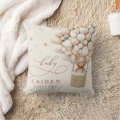 Teddy Bear Gender Neutral Baby shower Nursery Gift Kussen (Deken)